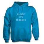 Diamonte 'Smile it's Sunnah'- Womens hoodie