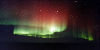 Aurora at Fairbanks Alaska, USA